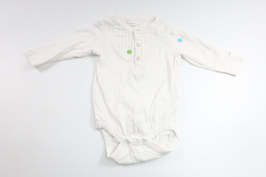 Finbody från Newbie - Storlek 68 - Vit