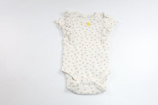 Prickig body från Kappahl - Storlek 56 - Vit