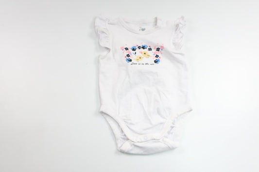 Body från ICA I Love Eco - Storlek 62 - Vit