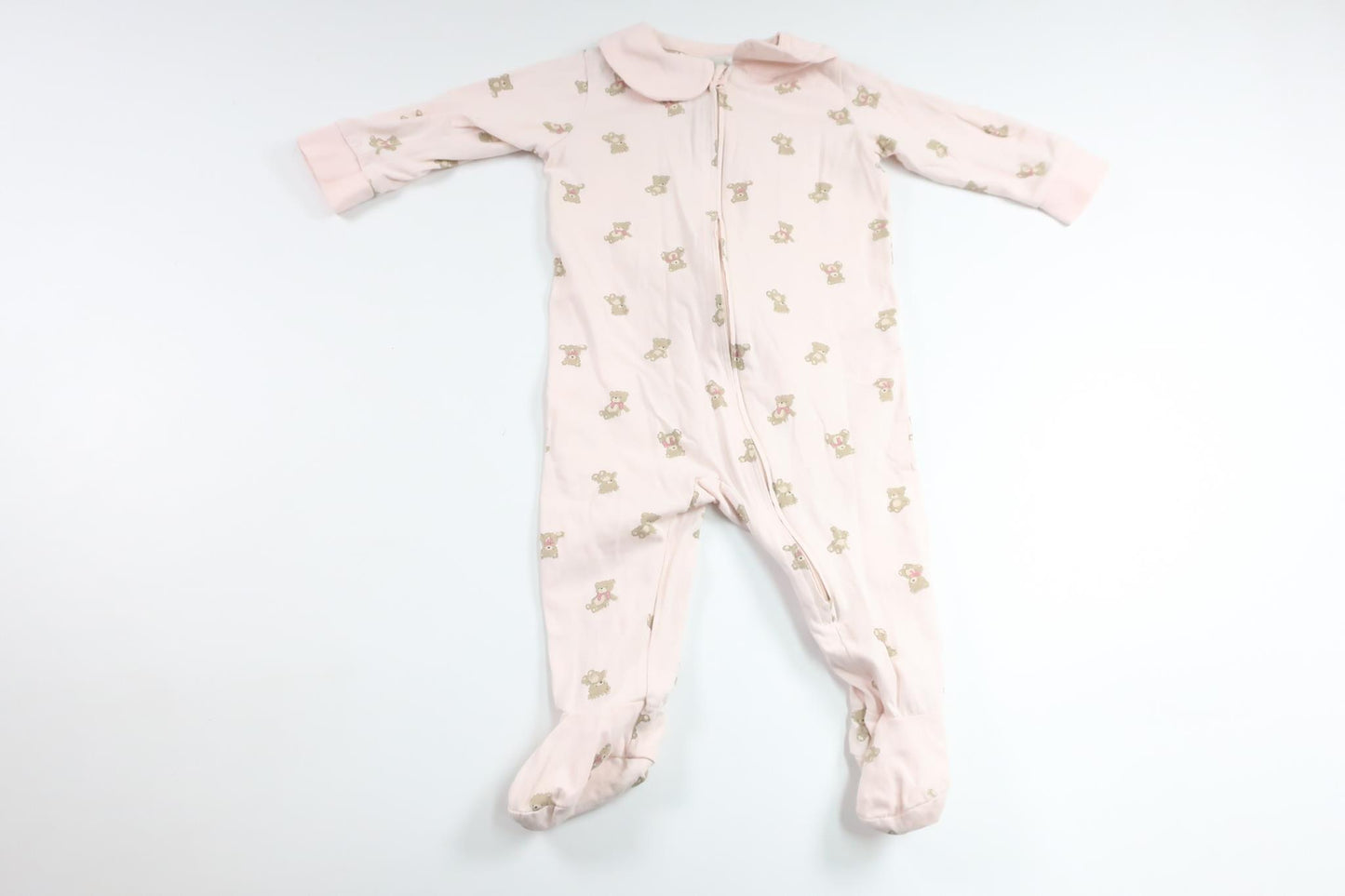 Pyjamas med nallar från H&M - Storlek 68 - Rosa