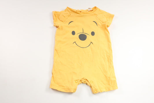 Jumpsuit with Winnie the Pooh from H&amp;M - Size 62 - Yellow