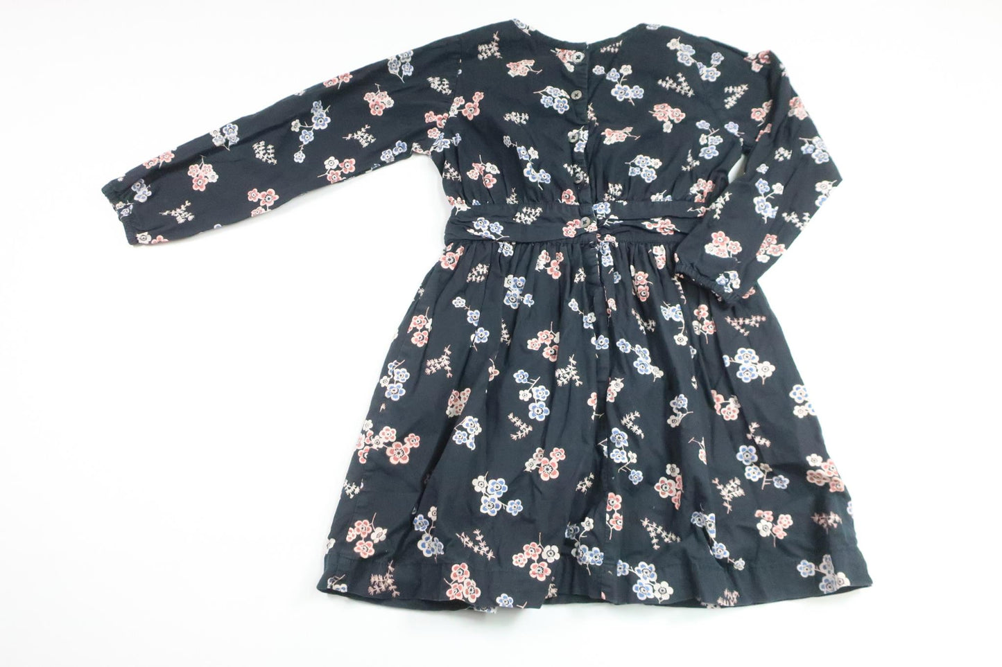 Blommig klänning från Noa Noa Miniature - Storlek 116 - Marinblå