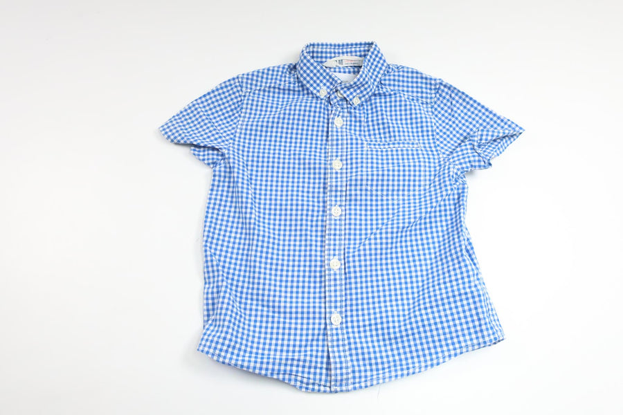 Randig skjorta från H&M - Storlek 92 - Blå