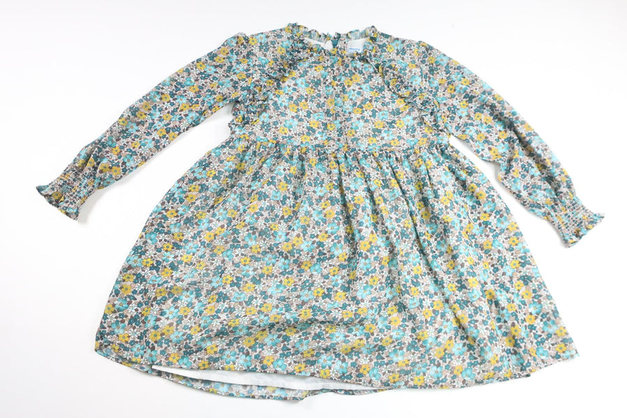 Blommig klänning från Mayoral - Storlek 122 - Blå