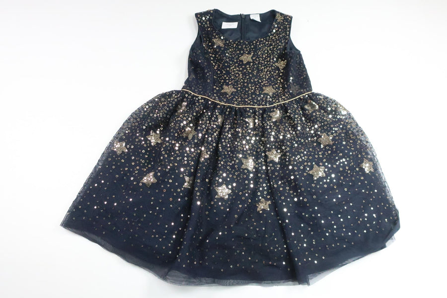 Festklänning från Lindex - Storlek 122 - Marinblå