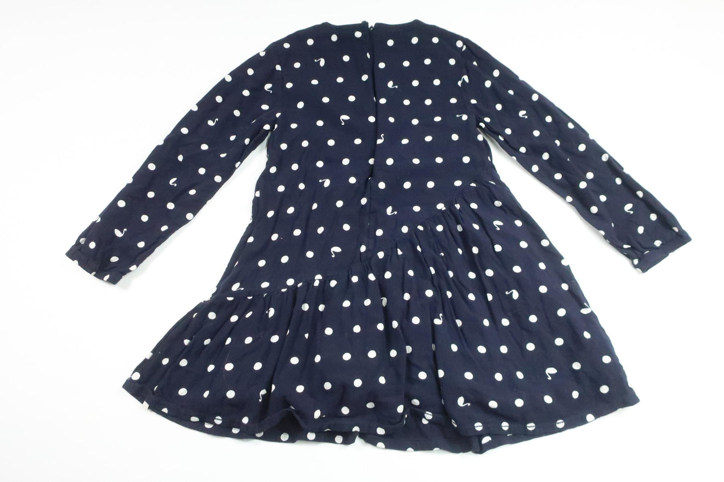 Prickig klänning från Esprit - Storlek 116/122 - Marinblå