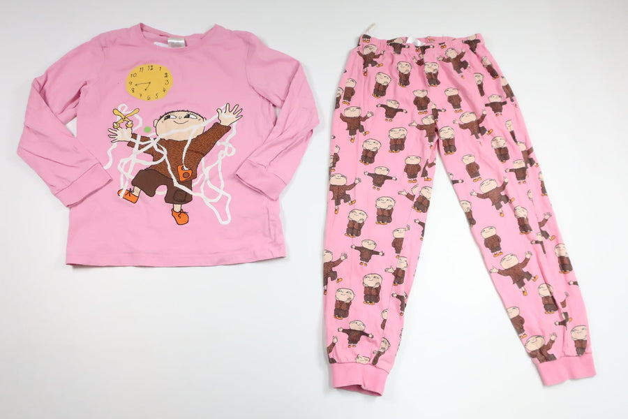 Pyjamas Alfons Åberg från Lindex - Storlek 122/128 - Rosa