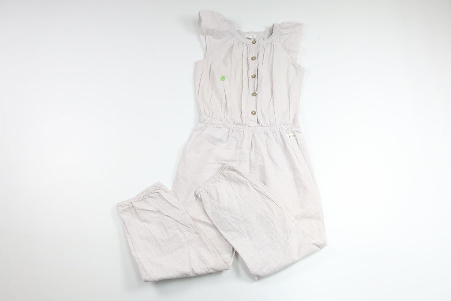 Blommig jumpsuit från Newbie - Storlek 110 - Lila