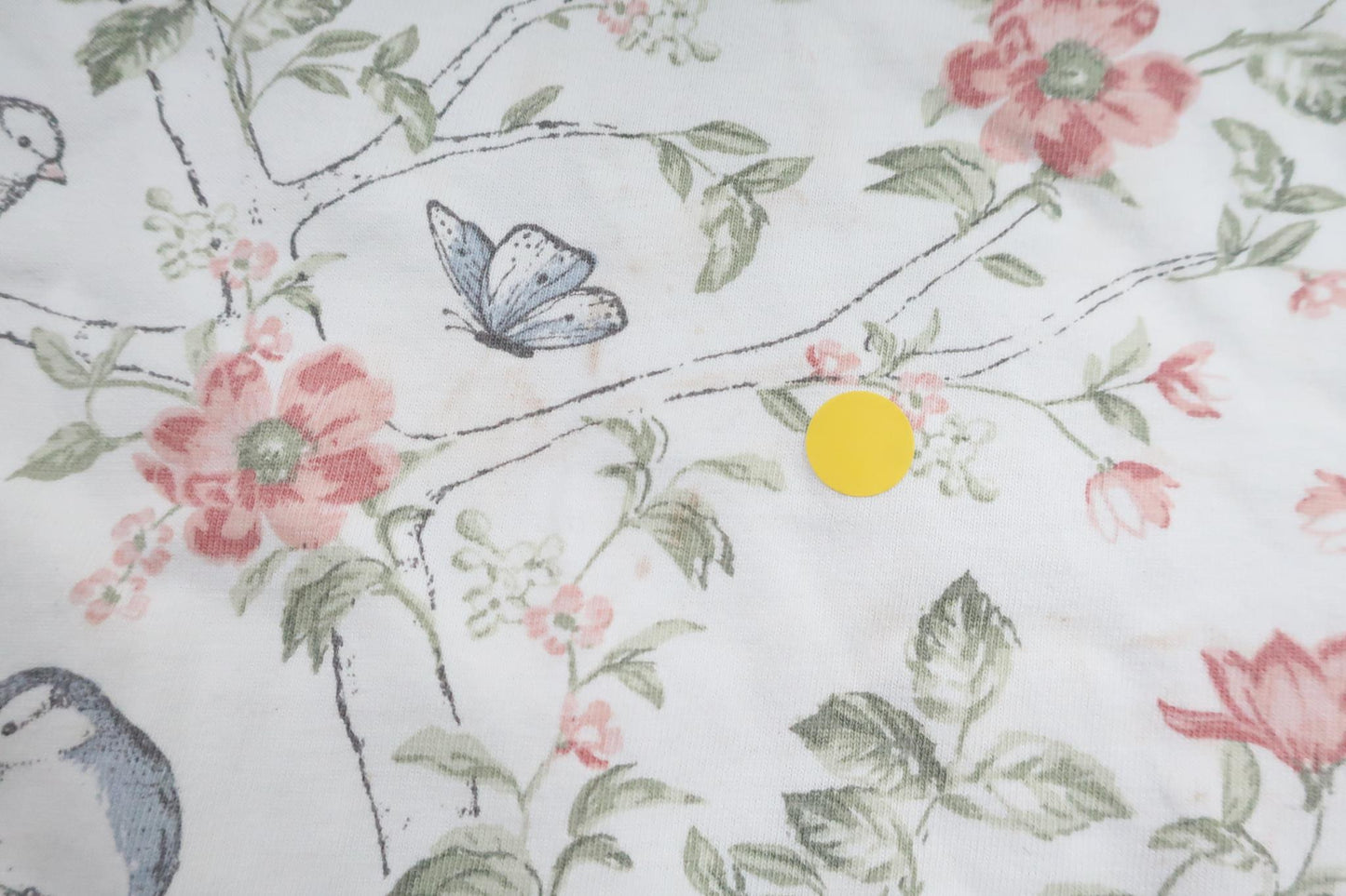 Blommig klänning från Newbie - Storlek 116 - Vit