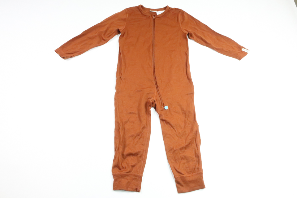 Jumpsuit i 100% ull från Kuling - Storlek 86/92 - Brun