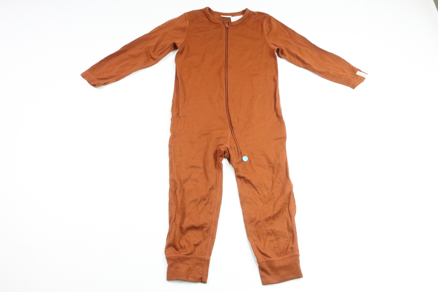 Jumpsuit i 100% ull från Kuling - Storlek 86/92 - Brun