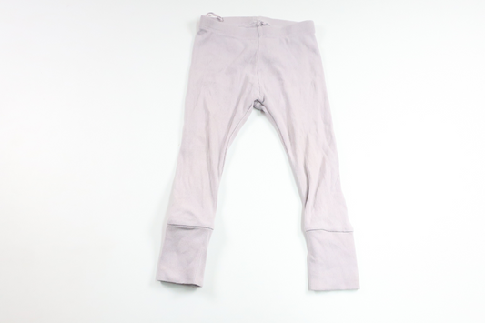 Ribbade byxor från Lindex - Storlek 80 - Lila