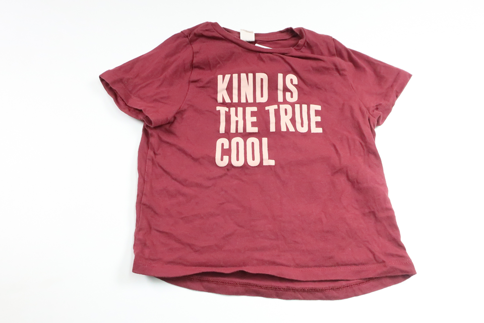 T-shirt från Uniq Mini - Storlek 98/104 - Vinröd