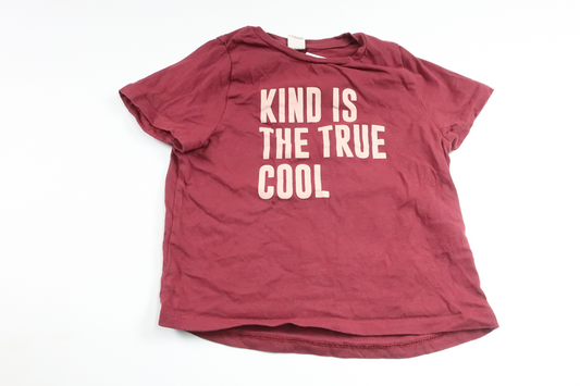 T-shirt från Uniq Mini - Storlek 98/104 - Vinröd