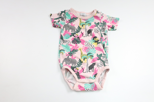 Body från Lindex - Storlek 68 - Rosa