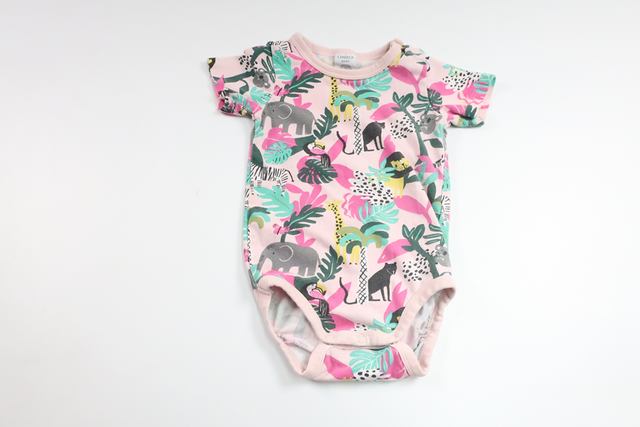 Body från Lindex - Storlek 68 - Rosa