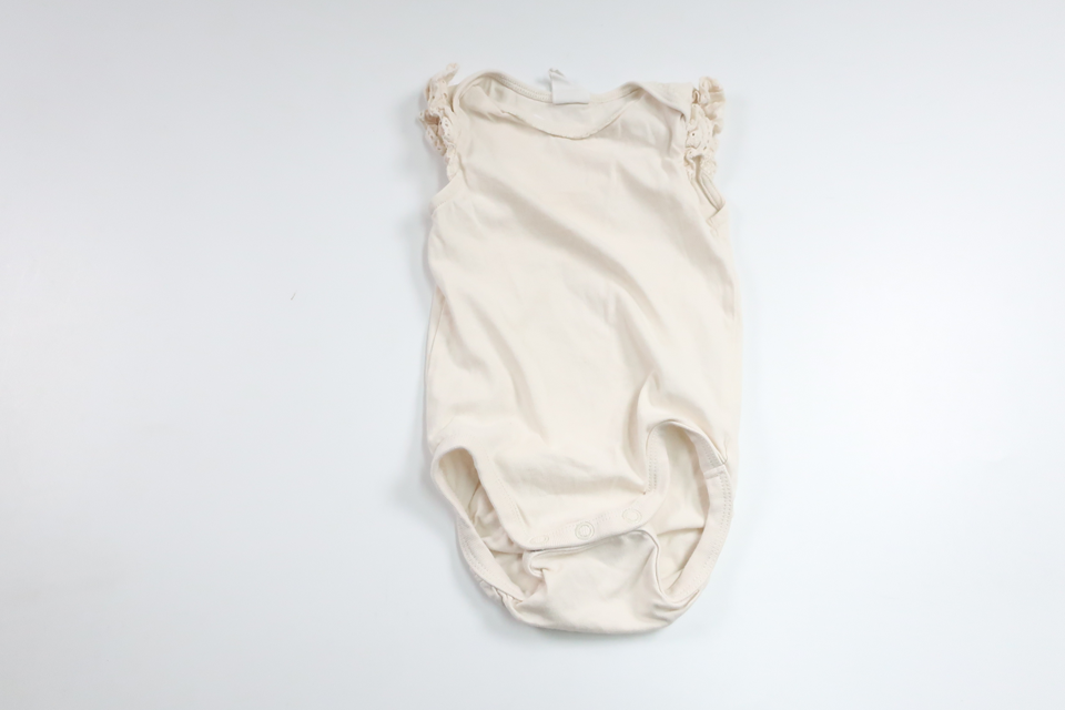 Body från H&M - Storlek 68 - Benvit