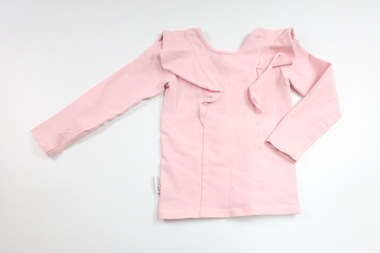 Tröja med volang från GugGuu - Storlek 86 - Rosa