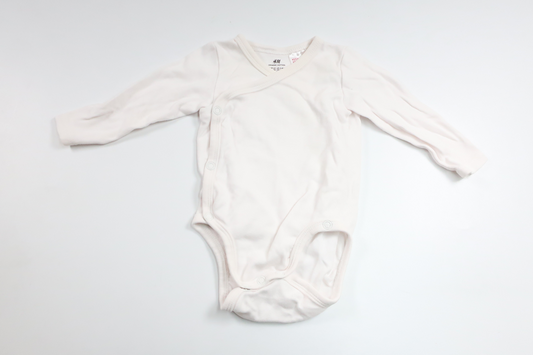 Omlottbody från H&M - Storlek 62 - Vit