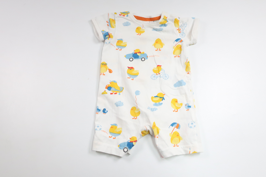 Jumpsuit från Bluezoo - Storlek 74/80 - Vit