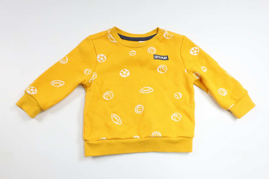 Sweatshirt från Primark - Storlek 74 - Gul