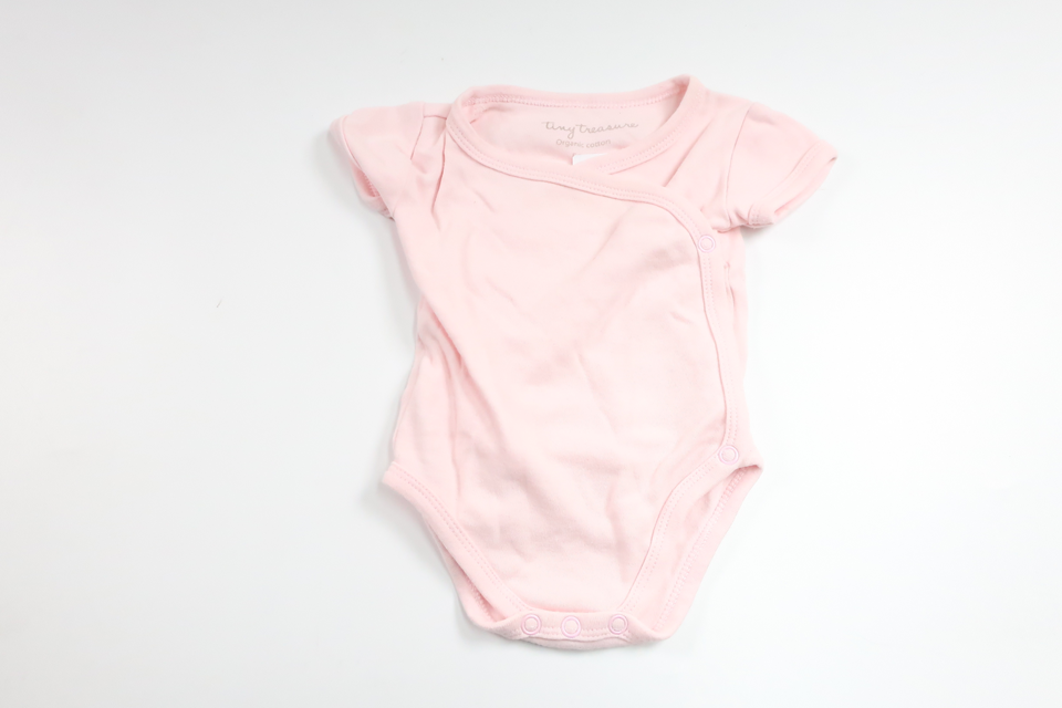 Omlottbody från Tiny Treasure - Storlek 56 - Rosa