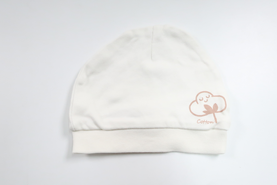 Mössa från Okänt - Storlek 50/56 - Vit
