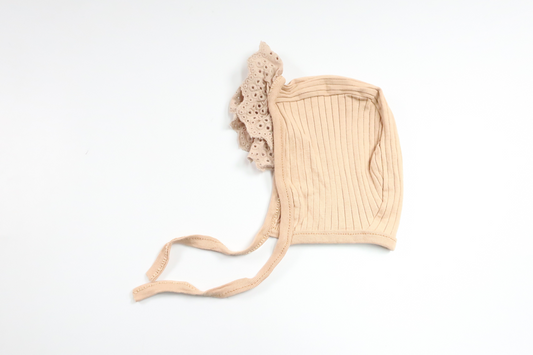 Hjälmmössa från Okänt - Storlek 62/68 - Beige