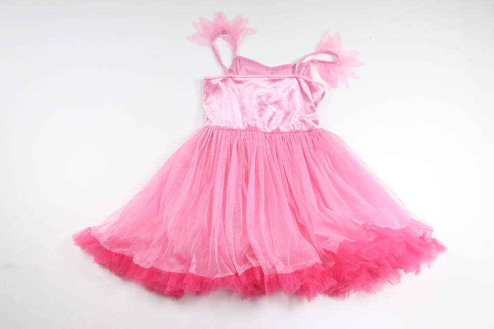 Tyllklänning från Okänt - Storlek 110/116 - Rosa