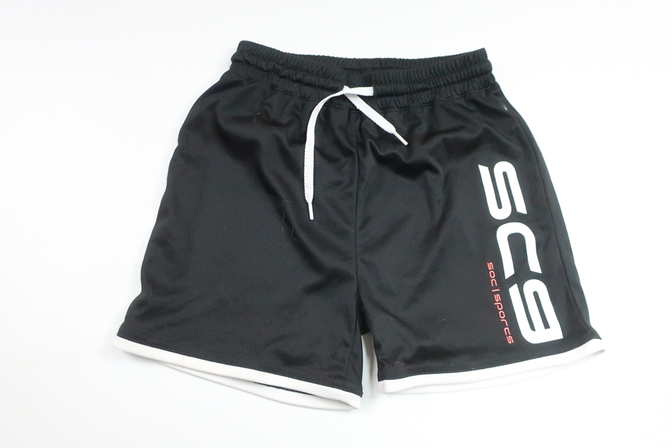 Fotbollsshorts från SOC - Storlek 110/116 - Svart