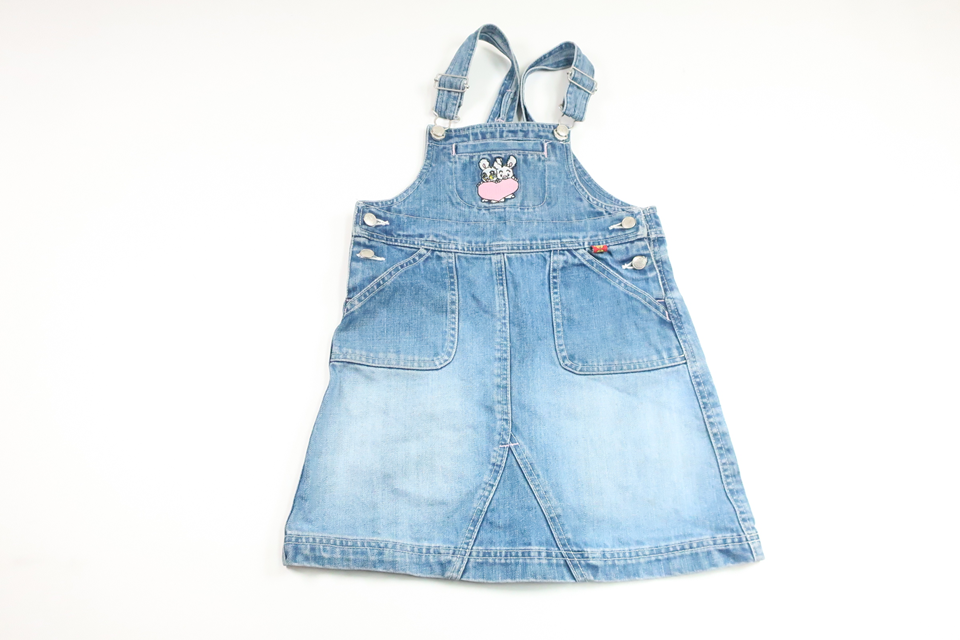 Jeansklänning från Bamse by Lindex - Storlek 122 - Denim