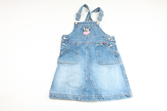 Jeansklänning från Bamse by Lindex - Storlek 122 - Denim