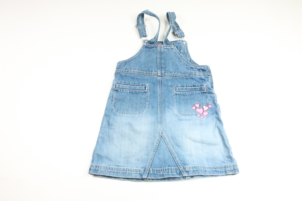 Jeansklänning från Bamse by Lindex - Storlek 122 - Denim