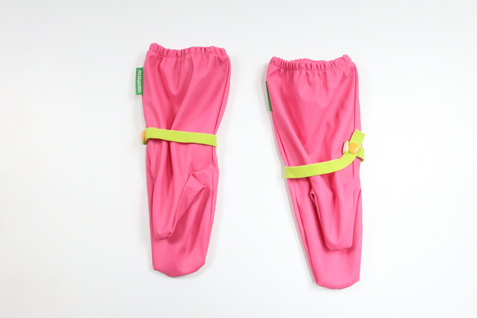 Regnvantar från Vossatassar - Storlek 122/128 - Rosa