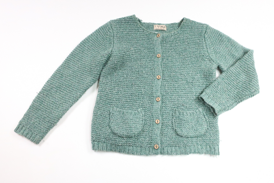 Knitted cardigan from Next - Size 110 - Green