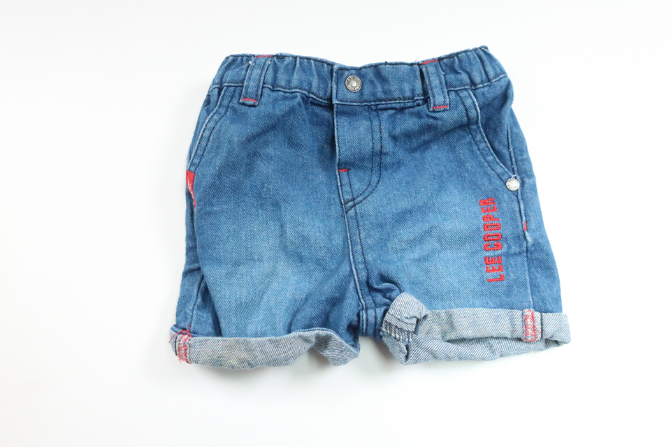 Jeansshorts från Lee Cooper - Storlek 80 - Denim