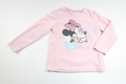 Pyjamas i fleece med Mimmi från Okänt - Storlek 110 - Rosa