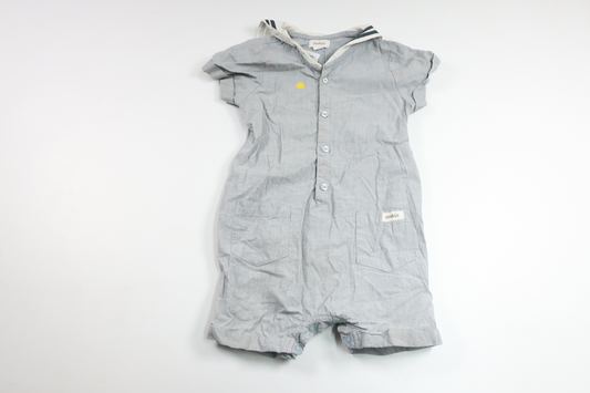 Sjömansjumpsuit från Newbie - Storlek 86 - Blå