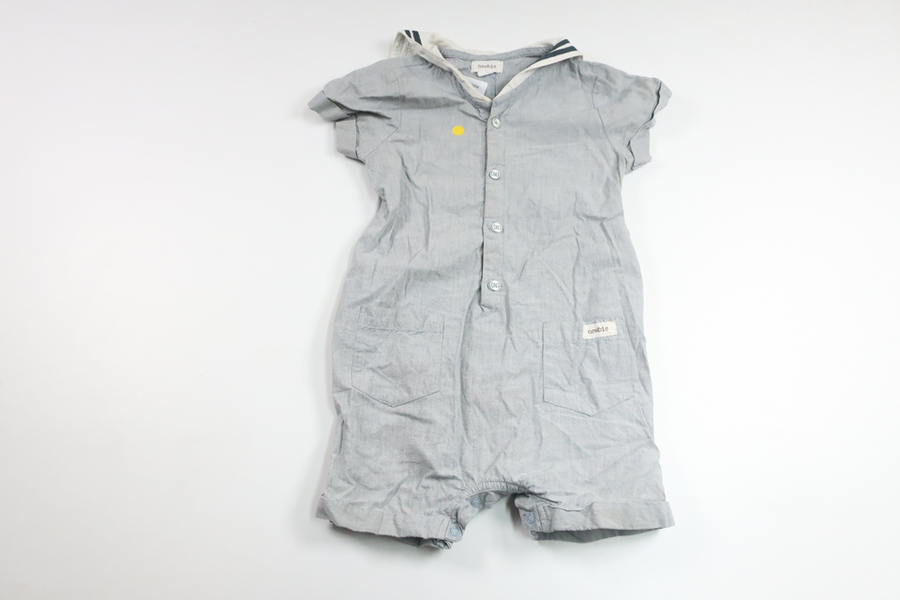 Sjömansjumpsuit från Newbie - Storlek 86 - Blå