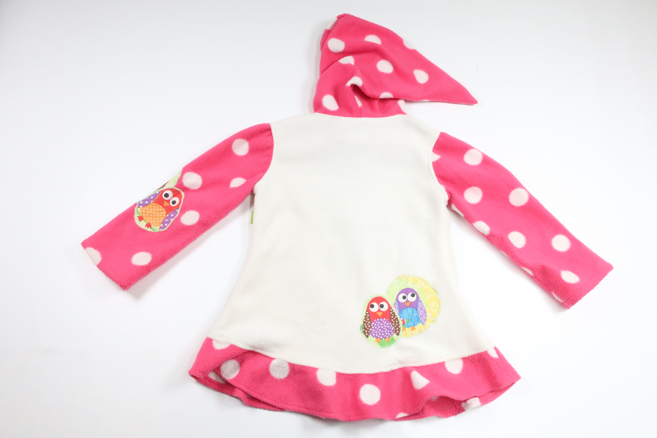 Kofta i fleece från Hemsytt - Storlek 110/116 - Multi