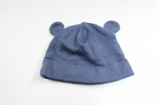 Mössa med öron från H&M - Storlek 50 - Blå