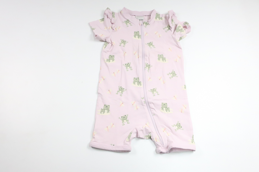 Pyjamas med grodor från Kappahl - Storlek 80 - Lila