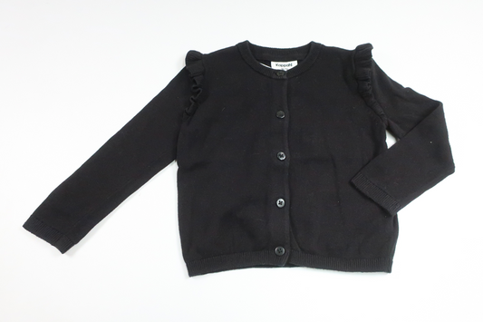 Stickad kofta från Kappahl - Storlek 86/92 - Svart