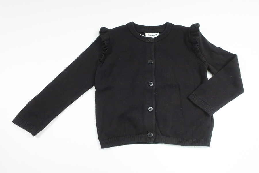 Stickad kofta från Kappahl - Storlek 86/92 - Svart