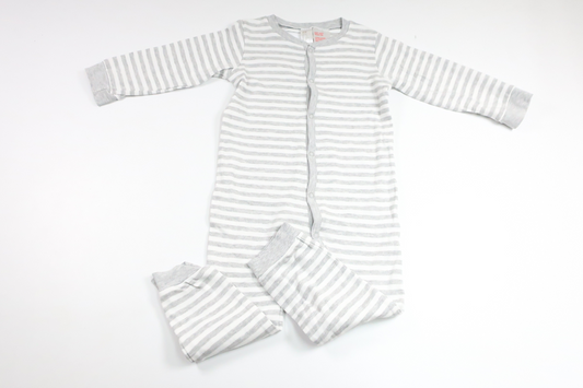 Randig pyjamas från H&M - Storlek 98 - Grå