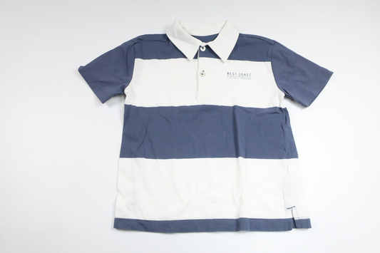 Pikétröja från Kappahl - Storlek 110/116 - Blå