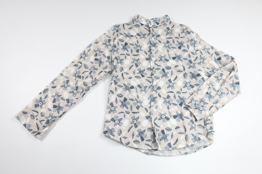 Skjorta från Okänt - Storlek 122 - Beige