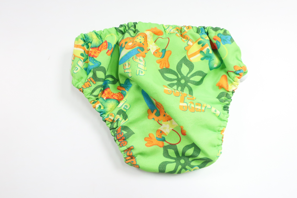 Badblöja från Dolphin Swimwear - Storlek 74/80 - Grön