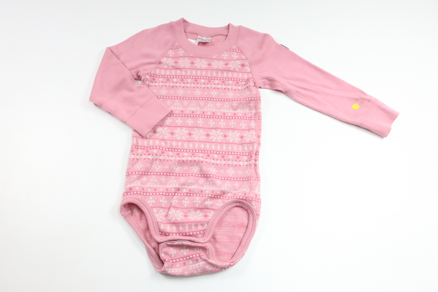 Underställsbody i 100% merinoull från Polarn o. Pyret - Storlek 86/92 - Rosa