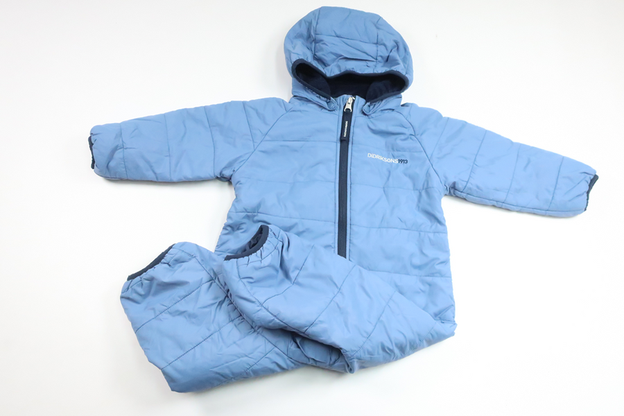 Lättviktsoverall från Didriksons - Storlek 80 - Blå